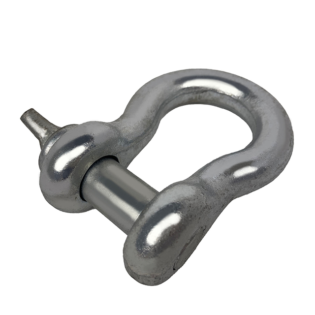 High-Strength Alloy Steel EN 13889 Shackles for Marine Heavy-Lifting Safety Applications