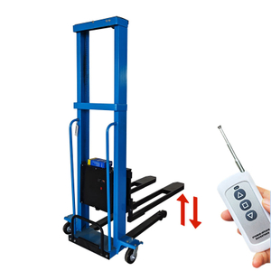 Self-Loading Stacker | 1.8T Capacity & 4.5M Lift | Walkie Electric Pallet Stacker Truck​