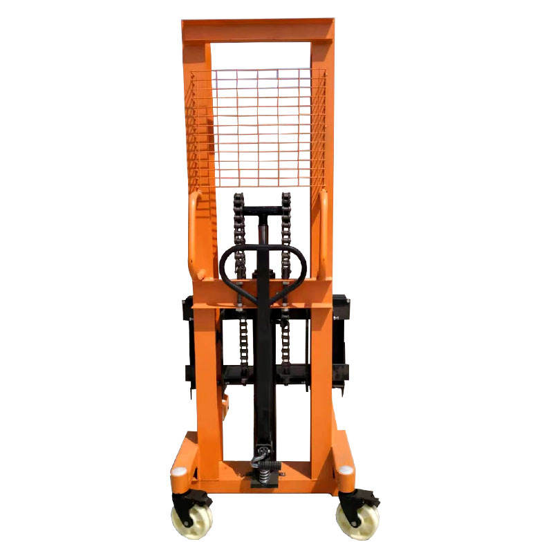 Material handling equipment navigating warehouse aisles