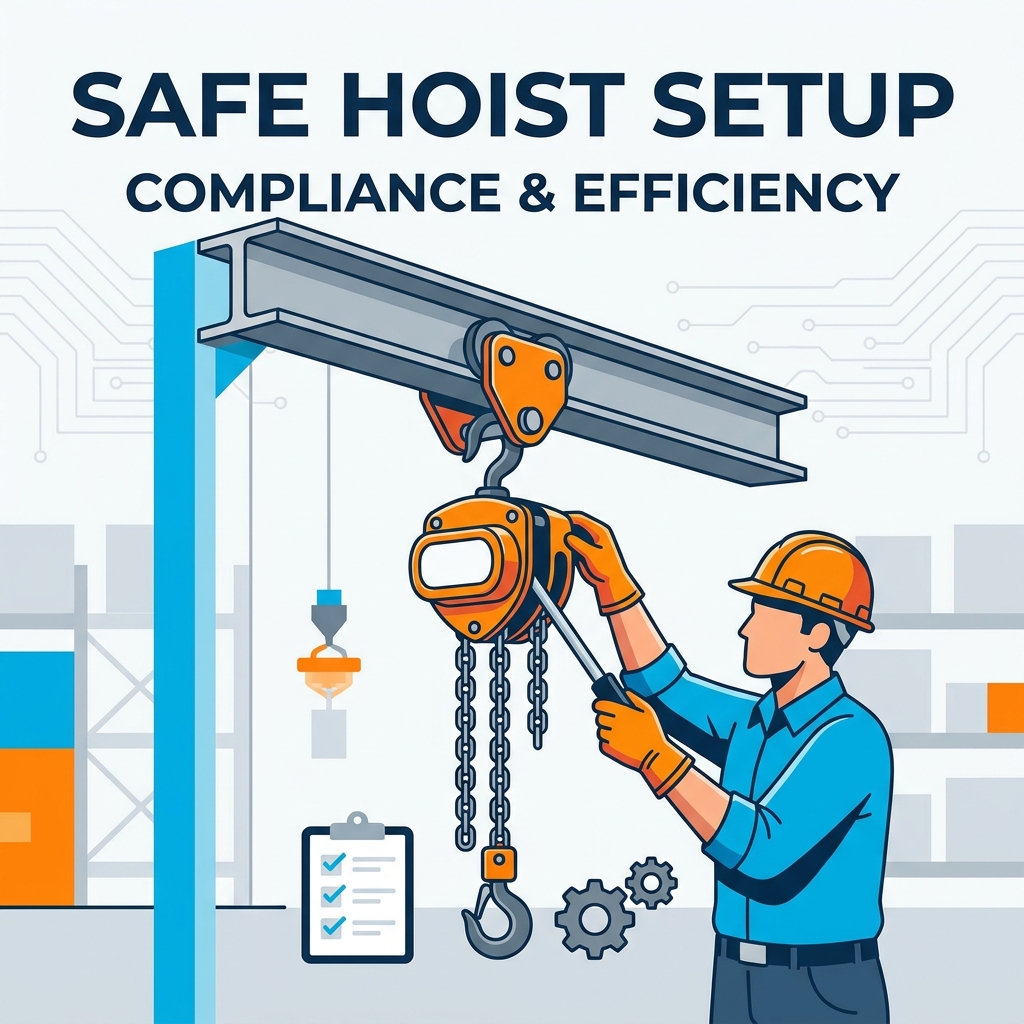 How Do You Safely Set Up a Manual Chain Hoist?