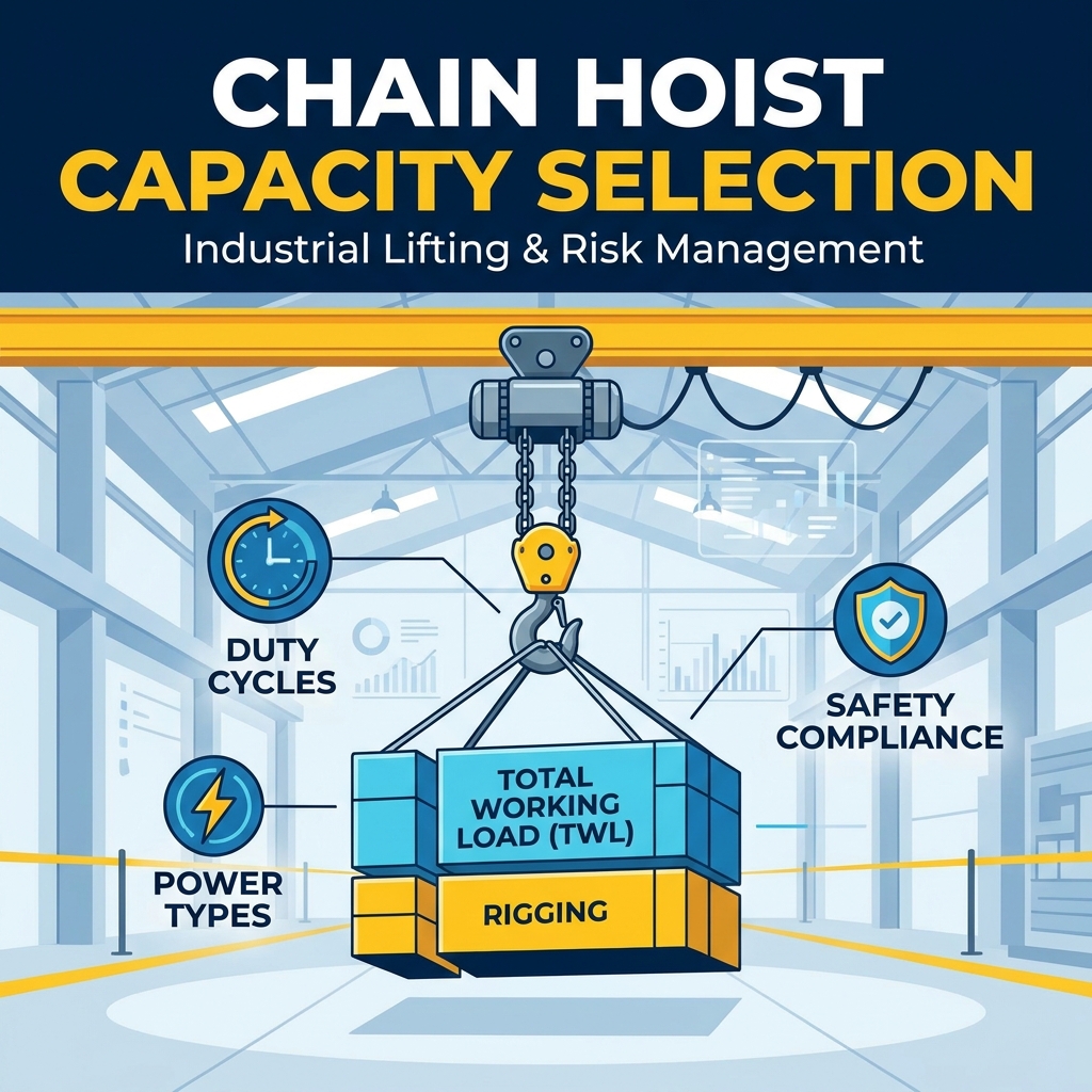Chain Hoist Capacity Selection for Industrial Lifting